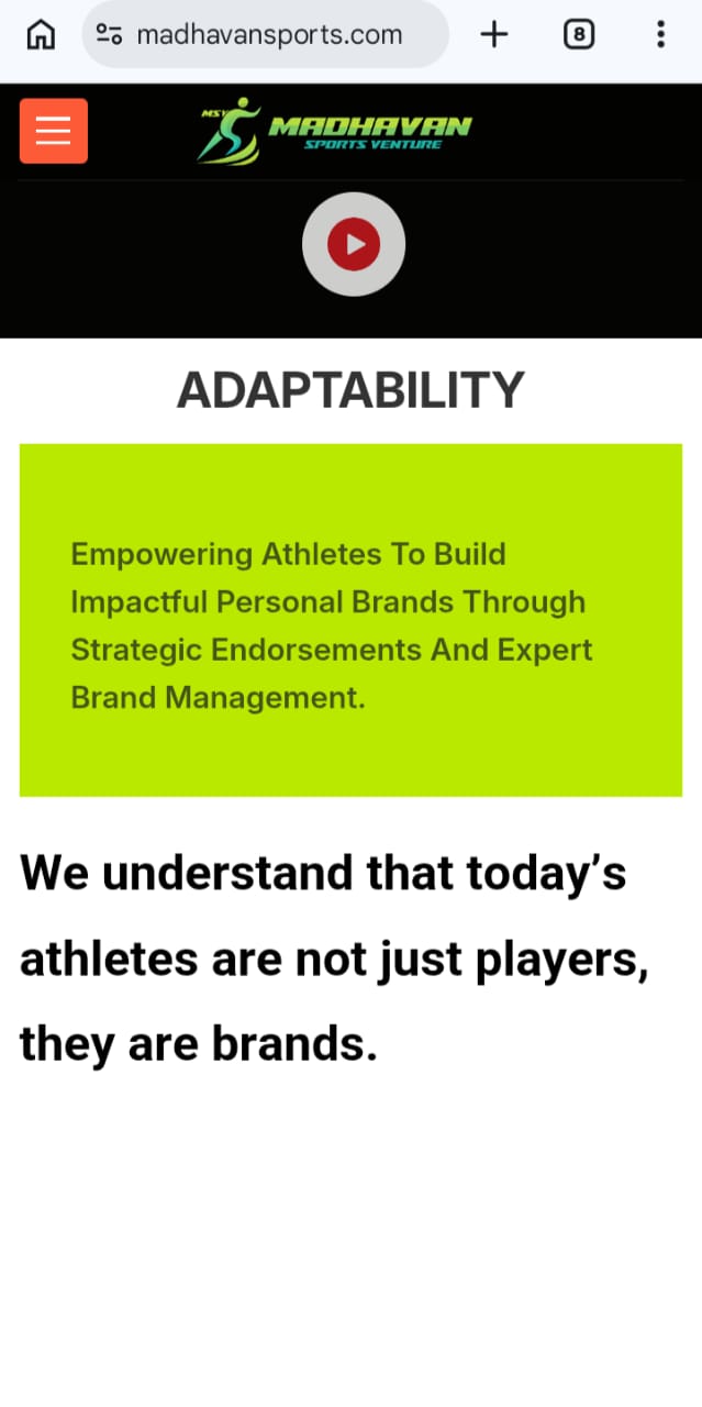 Madhavan Sports Venture