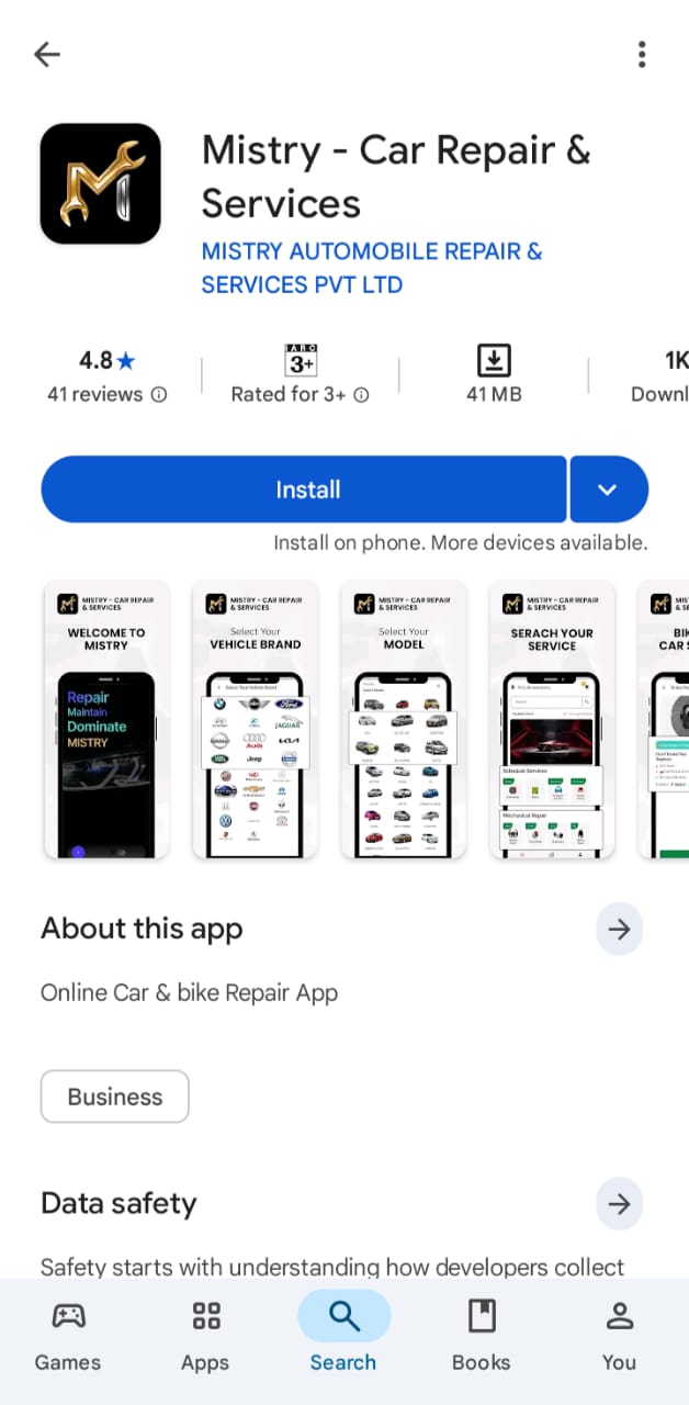 Mistry App